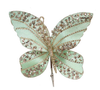 Butterfly w/clip Slate Green