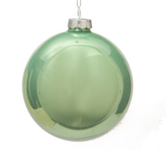 Glass Ball Pearl Green