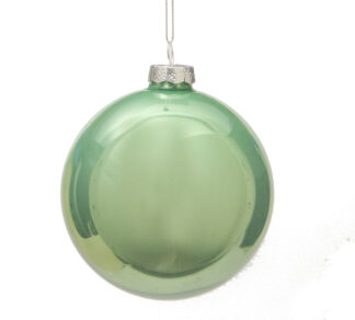 Glass Ball Pearl Green