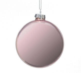 Glass Ball Pearl Pink